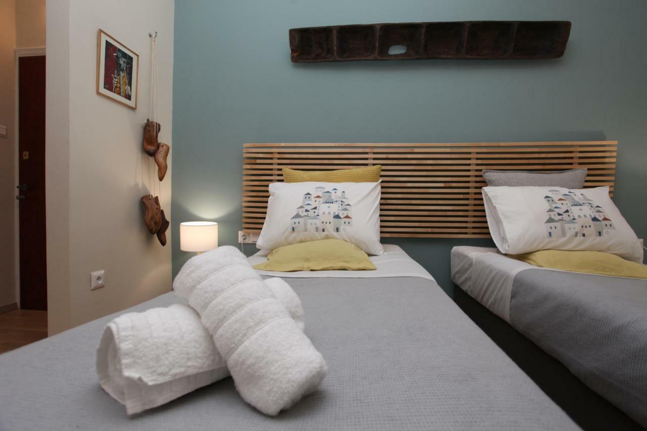 Stylish Studio Below The Acropolis Atenas Exterior foto
